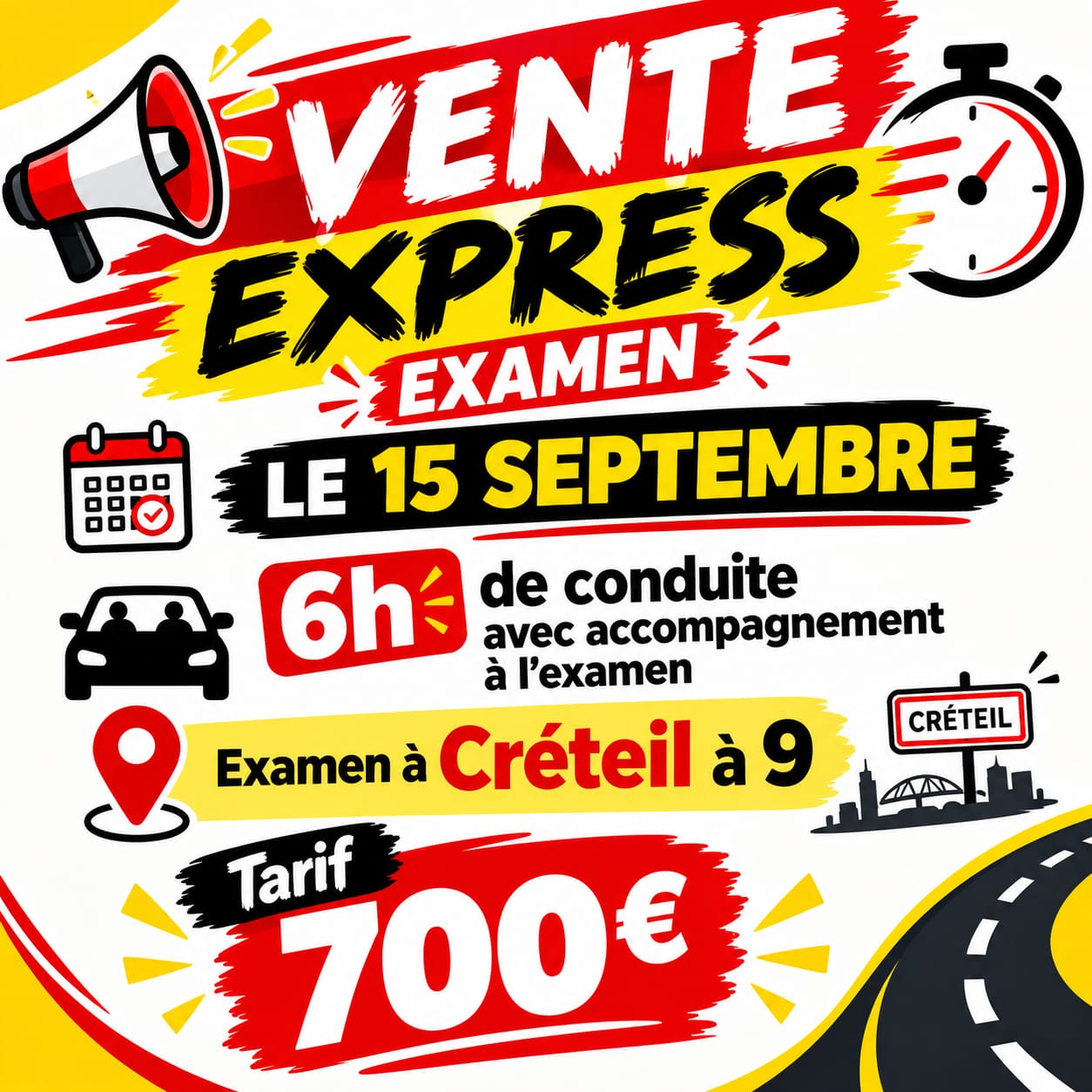 affiche vente express